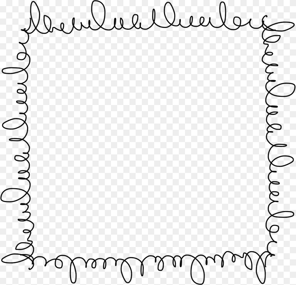 Cute Frame Buncee Frame Doodle, White Board, Electronics, Screen Free Transparent Png