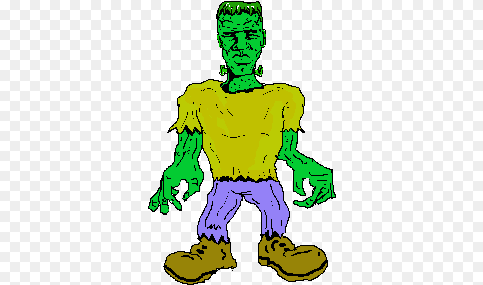 Cute Frankenstein Is Kid Hd Image Clipart Public Domain Clip Art Halloween, Baby, Person, Face, Head Free Png Download