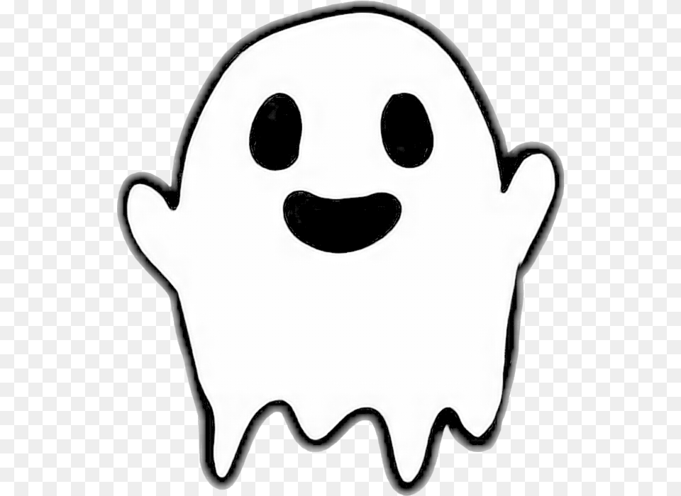 Cute Ghost Boo Cuttieghost Ghosts Clipart Transparent Ghost Cute, Stencil Free Png