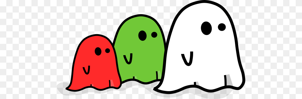 Cute Ghost Clip Art Cute Three Little Ghosts Clip Art, Food, Sweets, Animal, Bird Free Png Download