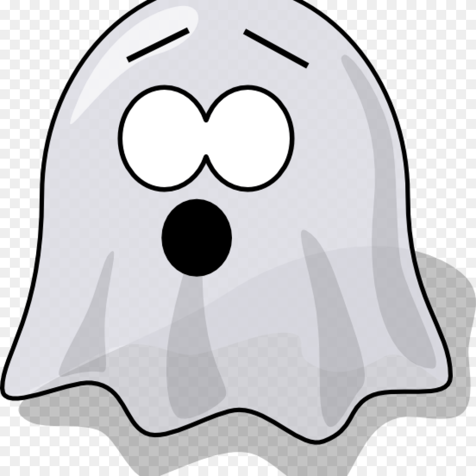 Cute Ghost Clipart Summer Clipart Hatenylo Scared Ghost, Cap, Clothing, Hat, Bag Png Image
