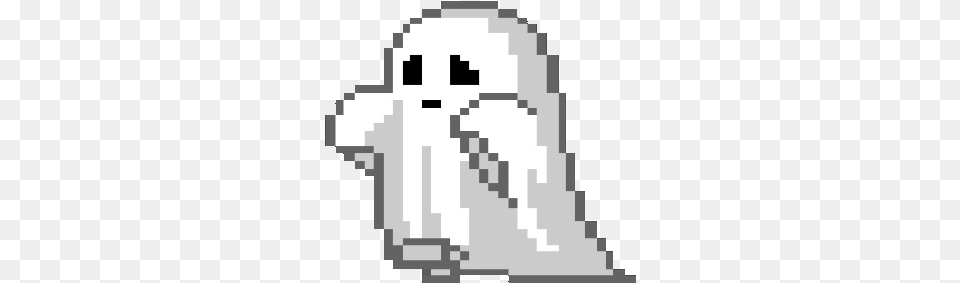 Cute Ghost Ghost Pixel Art, Fashion Free Png Download