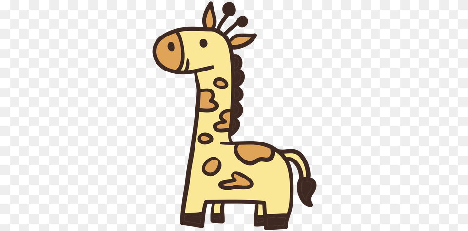 Cute Giraffe Animal Transparent U0026 Svg Vector File Animal Figure, Baby, Person, Text Free Png