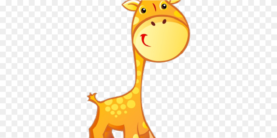 Cute Giraffe Cartoon, Animal, Cutlery Png