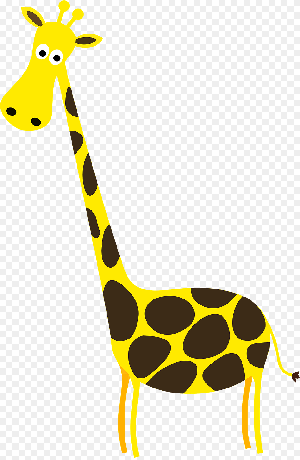 Cute Giraffe Clipart, Animal, Mammal, Wildlife, Fish Free Png Download