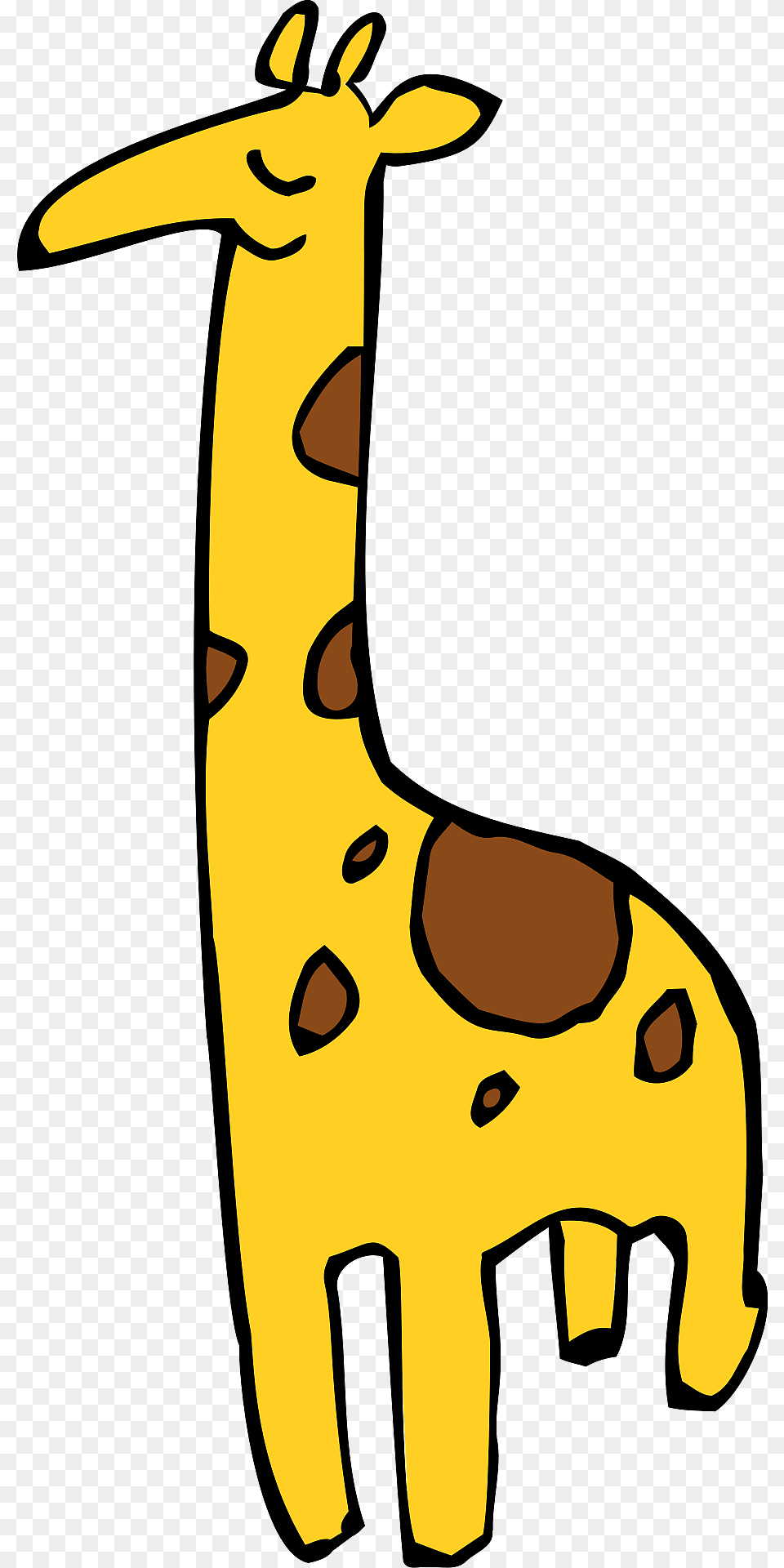 Cute Giraffe Clipart, Person, Animal, Mammal, Face Free Transparent Png
