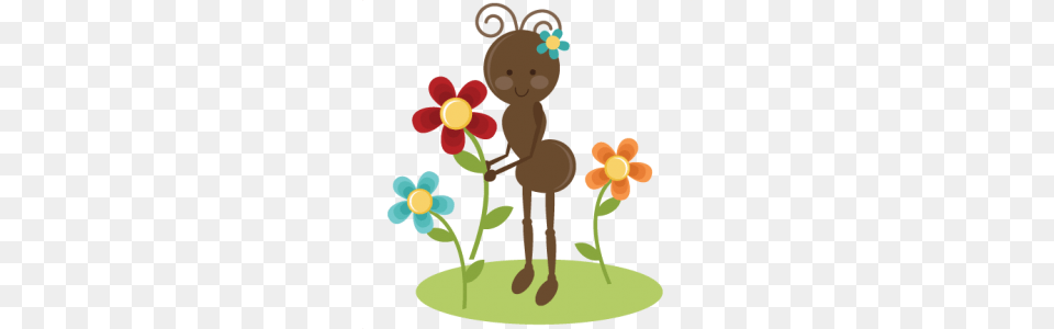 Cute Girl Ant For Cards Scrapbooking Svgs, Animal, Deer, Mammal, Wildlife Png