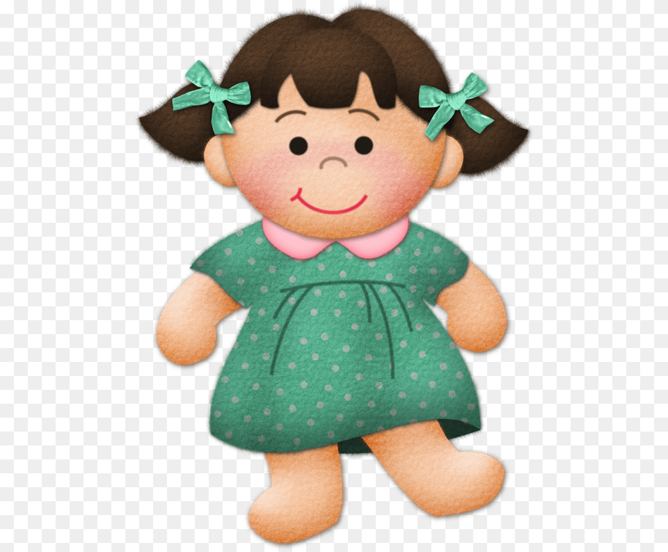 Cute Girl Clipart, Toy, Doll, Face, Head Free Png Download