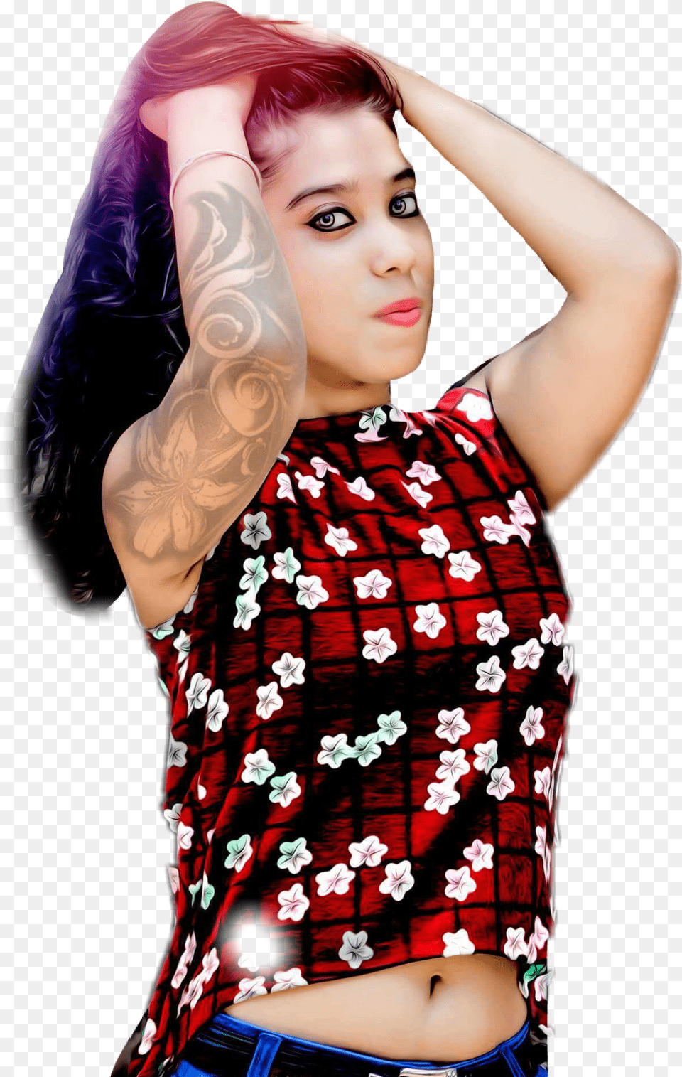 Cute Girl Hd, Person, Skin, Tattoo, Adult Free Png