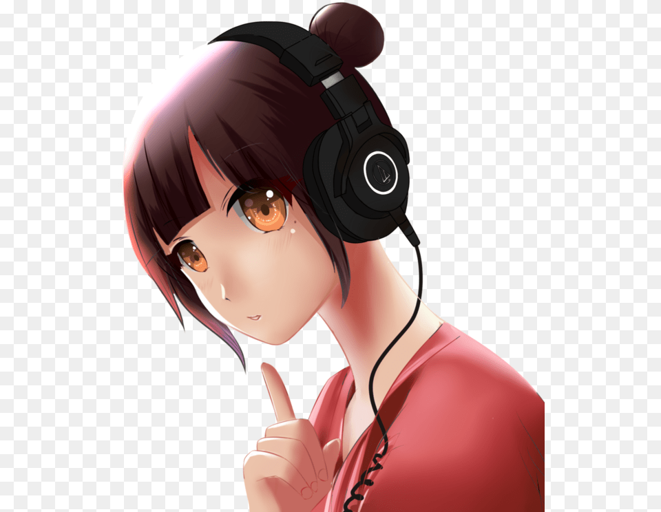 Cute Girl Wearing Ath M Audio Technica Ath, Adult, Person, Female, Woman Free Transparent Png