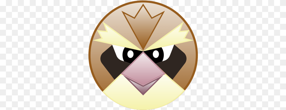 Cute Go Monster Pidgey Pokemon Icon Pokemon Pidgey, Leaf, Plant, Disk, Logo Png