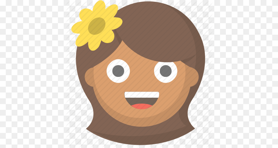 Cute Gr And Flowers Clipart, Daisy, Flower, Head, Person Free Png