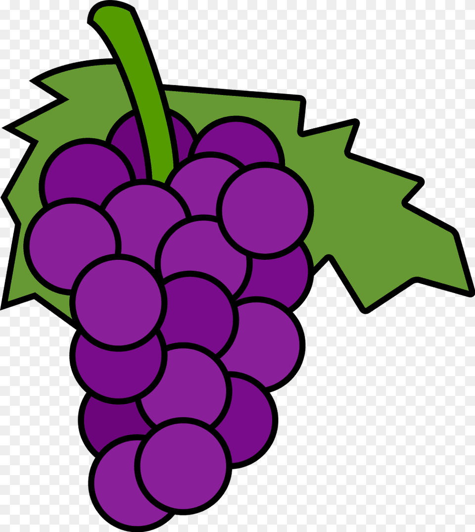 Cute Grapes Clipart, Food, Fruit, Plant, Produce Free Transparent Png