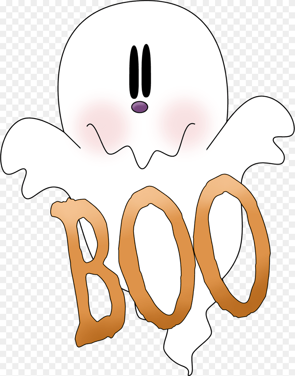 Cute Halloween Ghost Clipart, Cutlery, Fork, Baby, Person Free Png