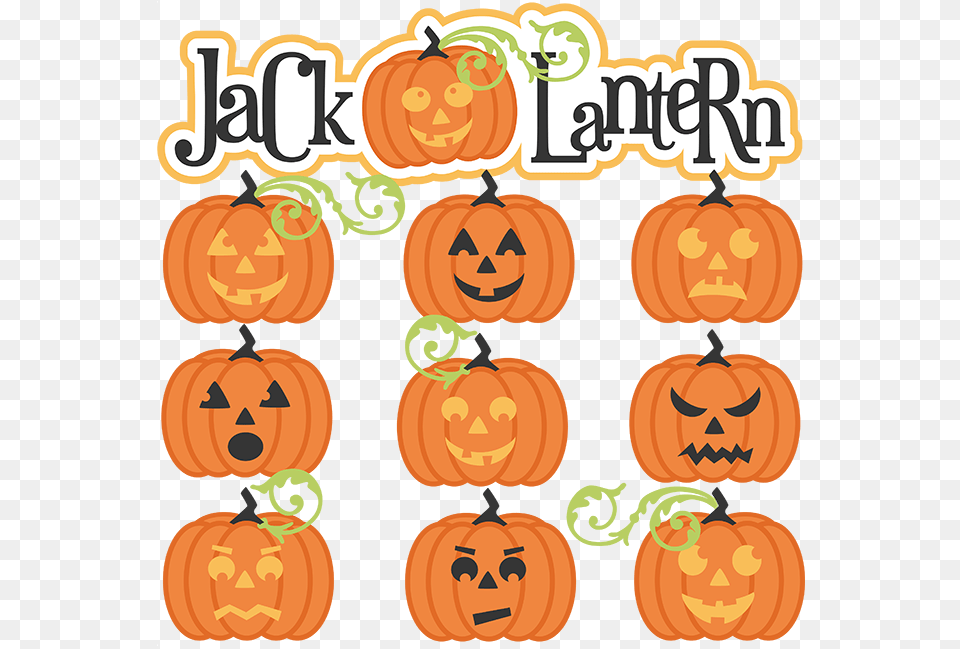 Cute Halloween Jack O Lantern Clipart Jack O Lantern Svg Cute Halloween Jack O Lantern, Vegetable, Pumpkin, Food, Produce Png