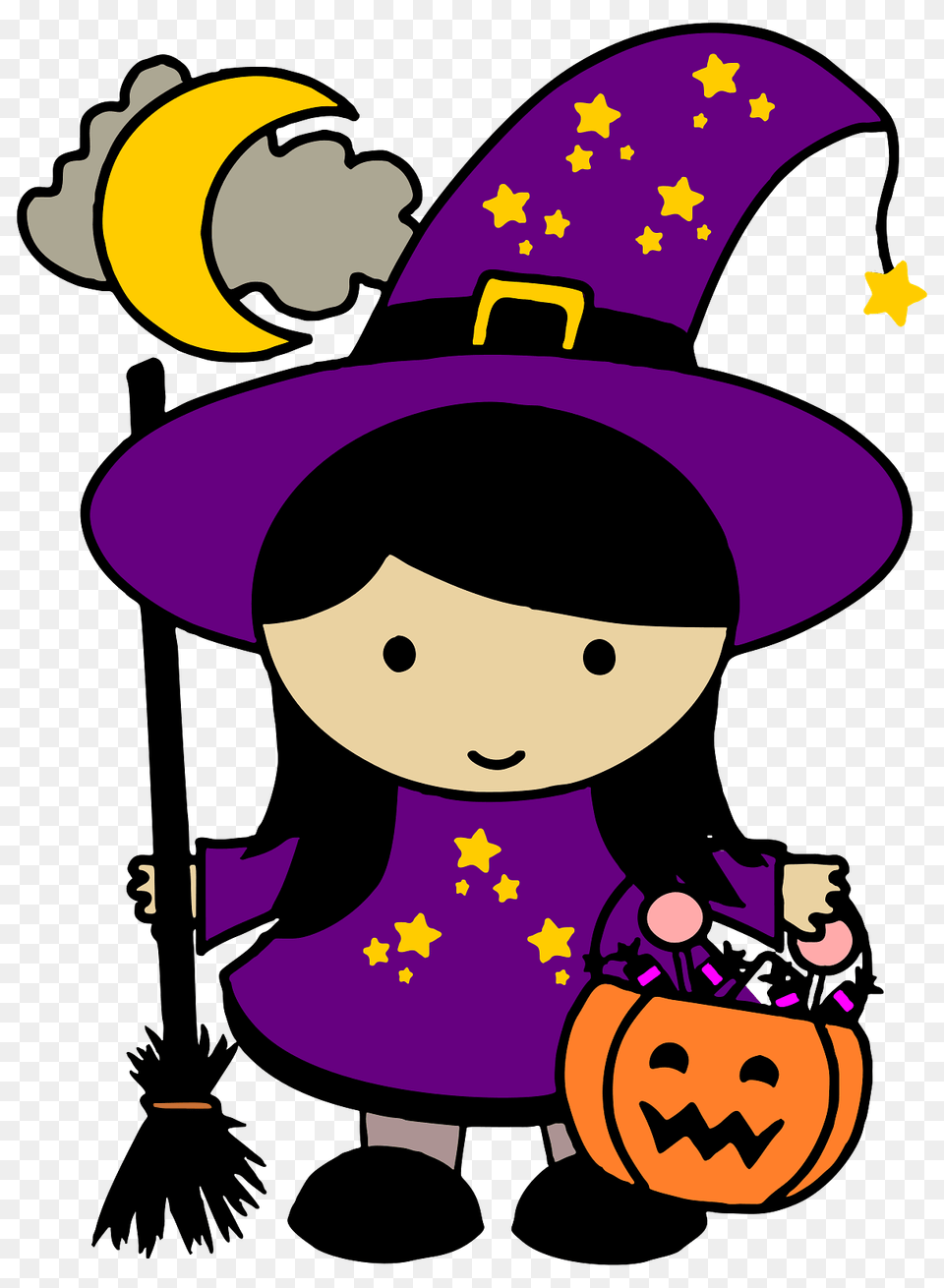 Cute Halloween Witch, Clothing, Hat, Baby, Person Png