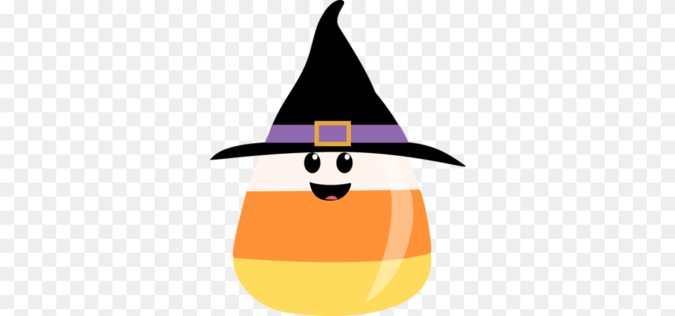 Cute Halloween Witch Face Clipart, Clothing, Hat, Animal, Fish Free Png