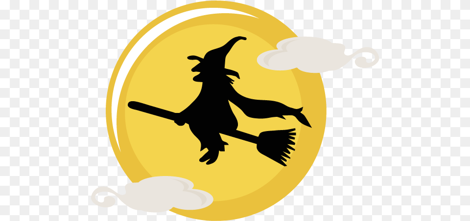 Cute Halloween Witch Picture Black Witch Halloween Clipart, Animal, Bird, Penguin, Fish Free Png