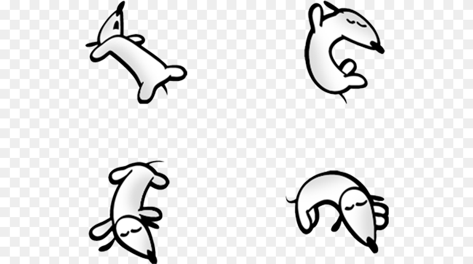 Cute Hand Drawn Puppy Icon Dog Icon, Stencil, Animal, Sea Life, Mammal Png Image