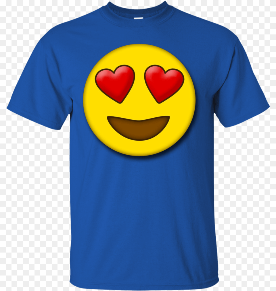 Cute Heart Eyes Emoji Valentineu0027s Day Love Menwomen T Shirt Bears Shirts For Dad, Clothing, T-shirt, Adult, Male Free Png