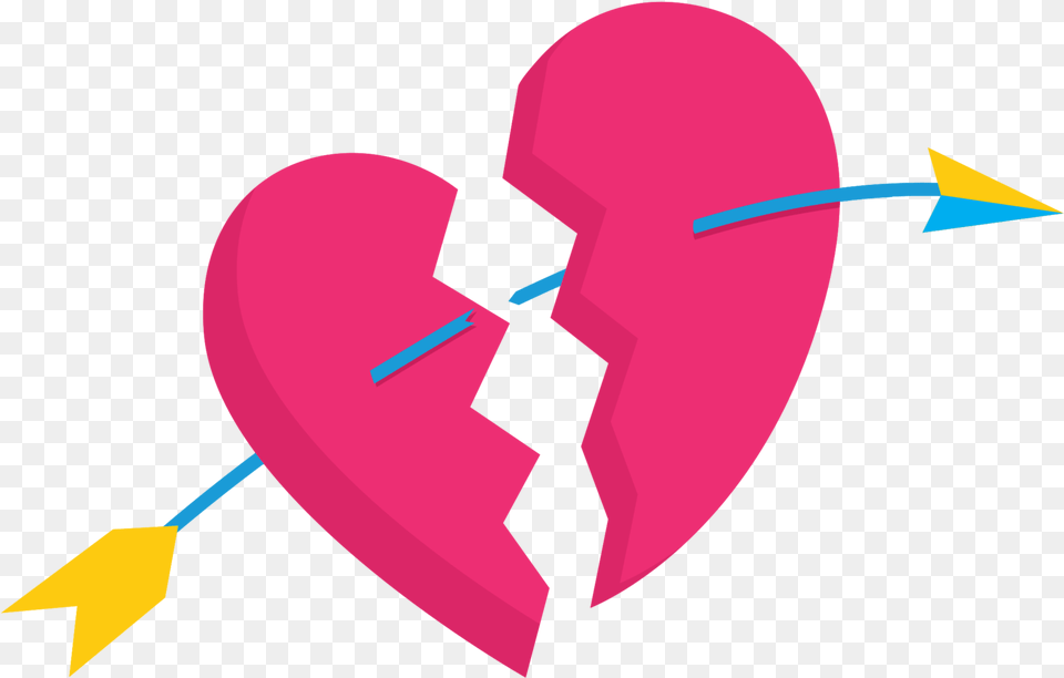 Cute Heart With Arrow Transparent Background Heart Png