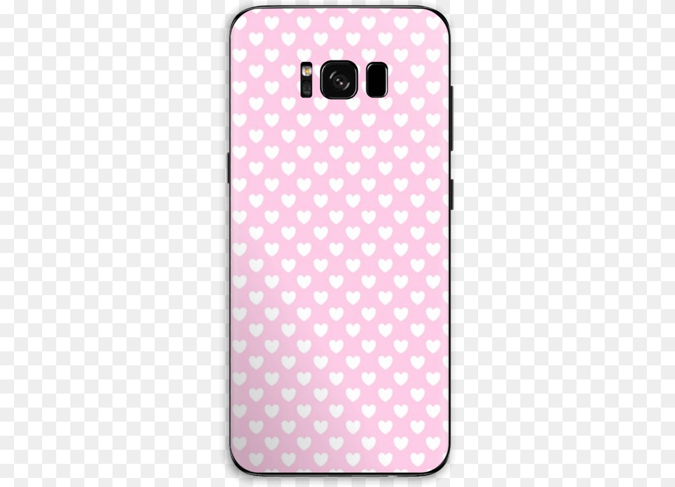 Cute Hearts Polka Dot, Pattern, Electronics, Phone, Mobile Phone Free Transparent Png
