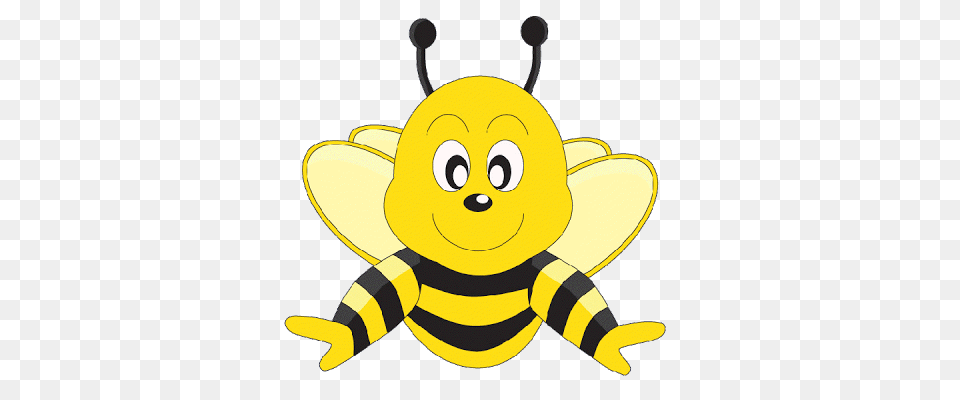 Cute Honeybee Cliparts, Animal, Bee, Honey Bee, Insect Free Png Download