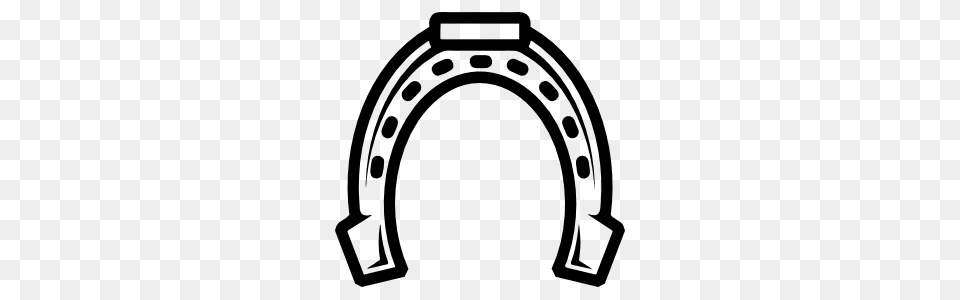 Cute Horseshoe Sticker Free Png