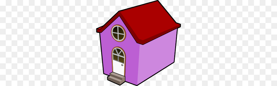 Cute House Clipart, Dog House, Mailbox Free Png