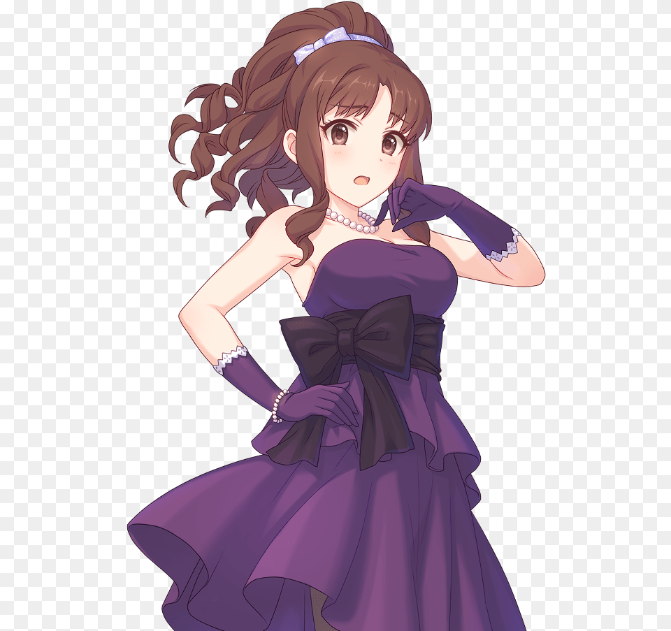 Cute Human Longsword Toudou Akino Rare Princess Anime Girl Dress, Book, Person, Formal Wear, Publication Free Transparent Png