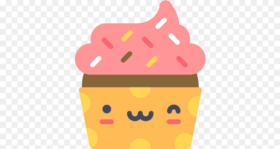 Cute Icon, Cake, Cream, Cupcake, Dessert Free Png Download