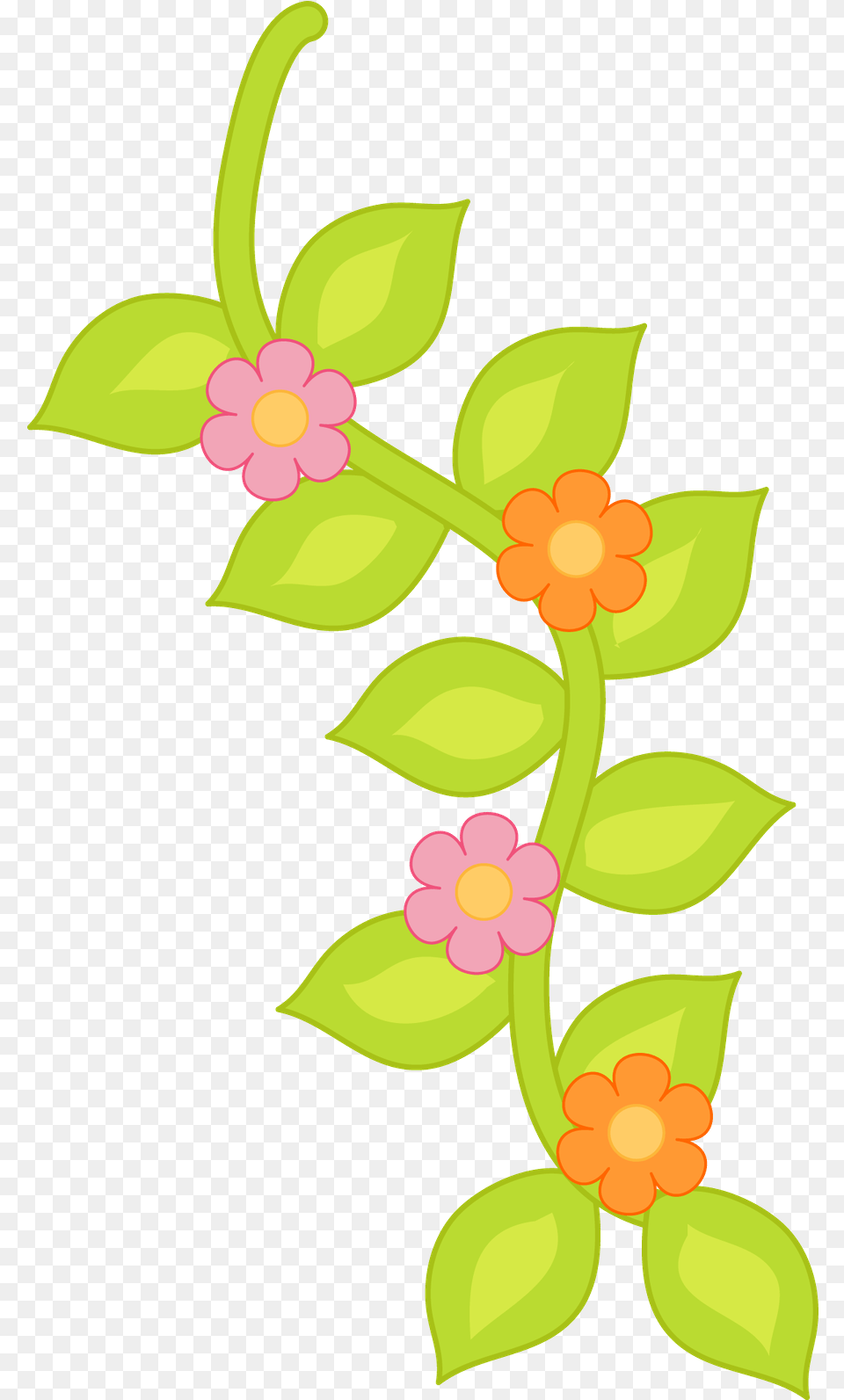 Cute Illustration Felt Flowers Planner Stickers Flores Flores Decoraciones Para Paginas, Art, Floral Design, Graphics, Pattern Free Png Download
