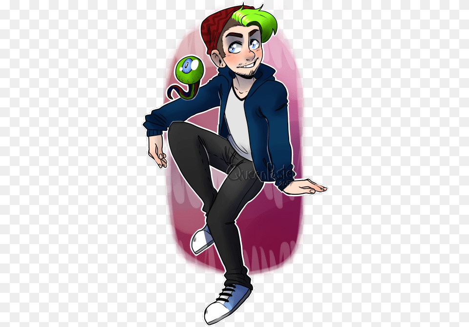 Cute Jacksepticeye Fan Art, Publication, Book, Comics, Person Png