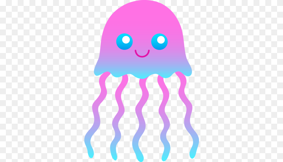 Cute Jellyfish Clip Art Clipart And Graphics, Animal, Sea Life, Invertebrate, Baby Png Image