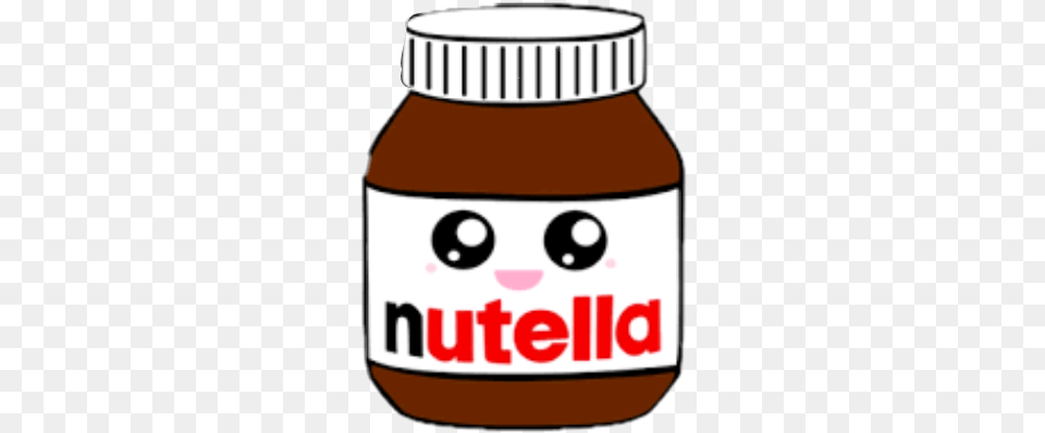 Cute Kawaii Nutella Nutella Cute, Jar, Food, First Aid Free Transparent Png