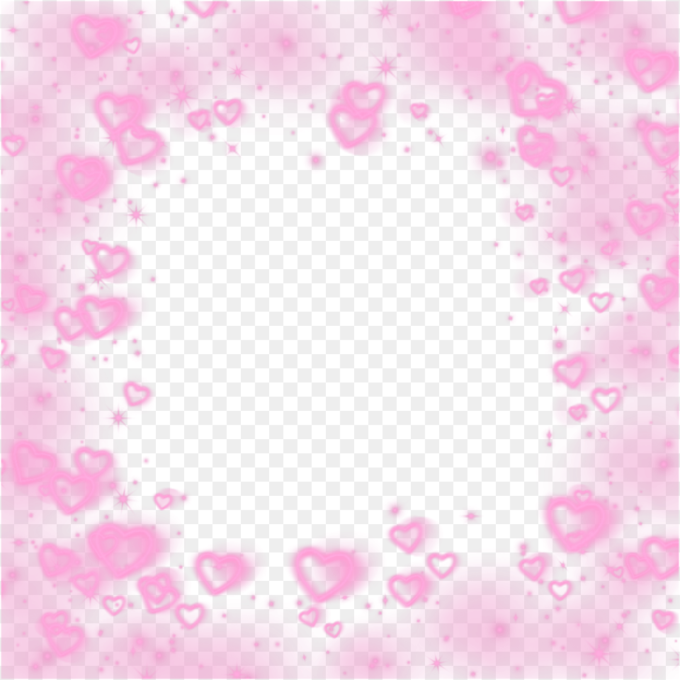 Cute Kawaii Overlay Pink Hearts Uwu Freetoedit Heart Overlay, Purple, Stain, Art, Graphics Free Transparent Png