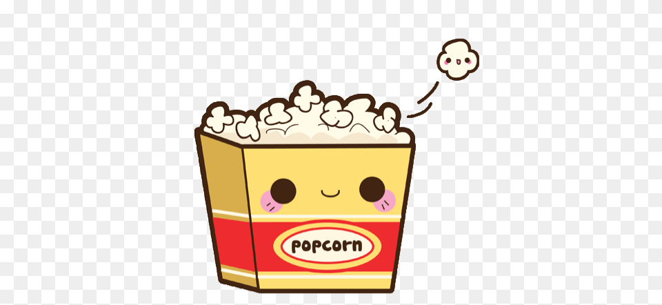 Cute Kawaii Popcorn Red Circus Food White Corn Box, Face, Head, Person, Dynamite Free Png Download