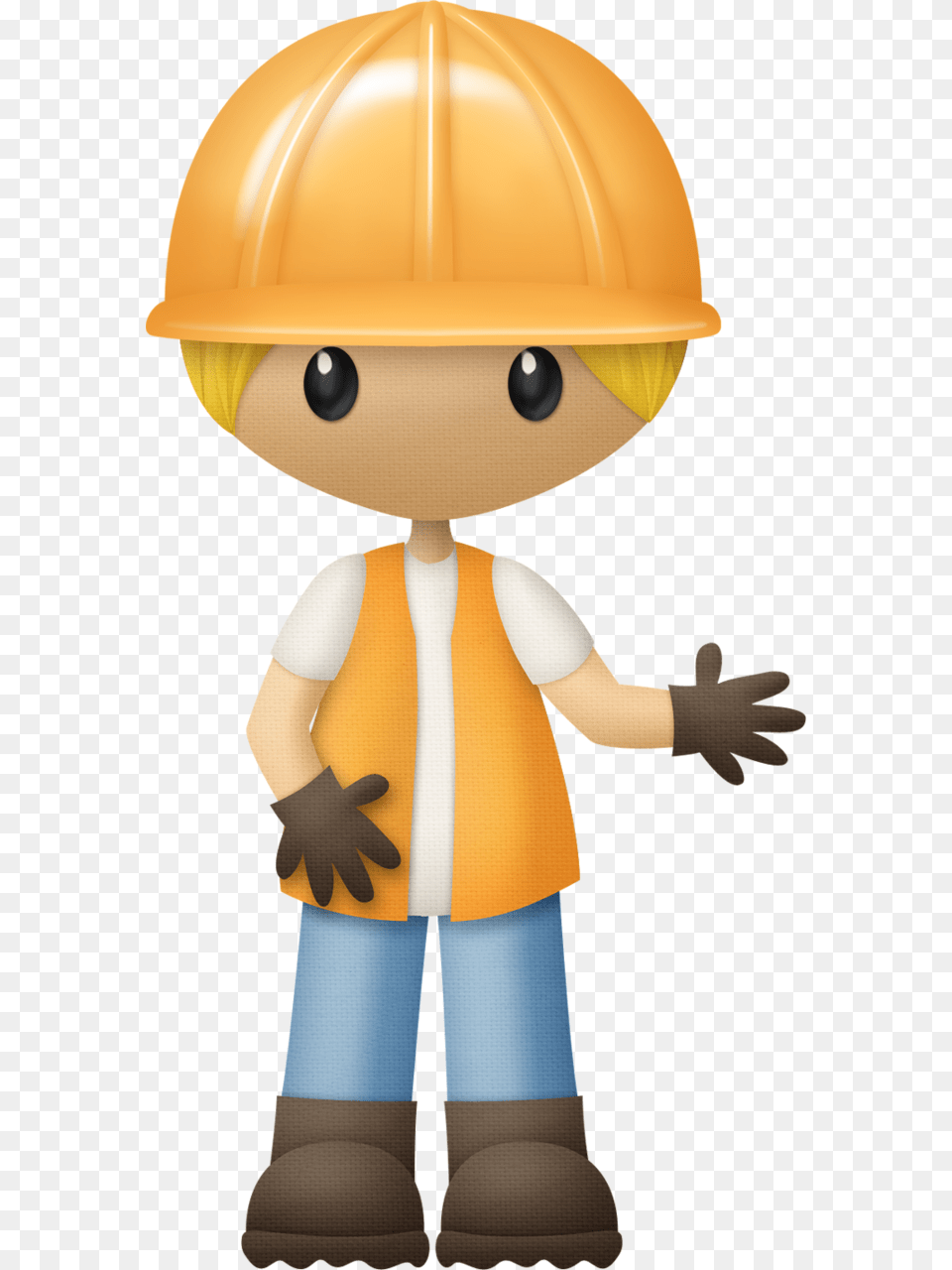 Cute Kid Construction Worker Clip Art, Clothing, Hardhat, Helmet, Baby Free Transparent Png