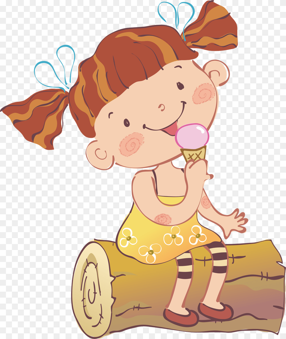 Cute Kids Background Clipart, Cartoon Png Image