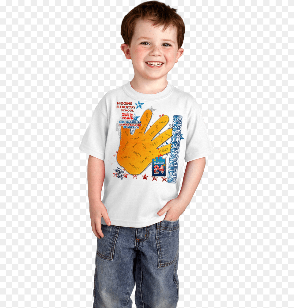 Cute Kindergarten Boys, T-shirt, Glove, Pants, Clothing Free Png