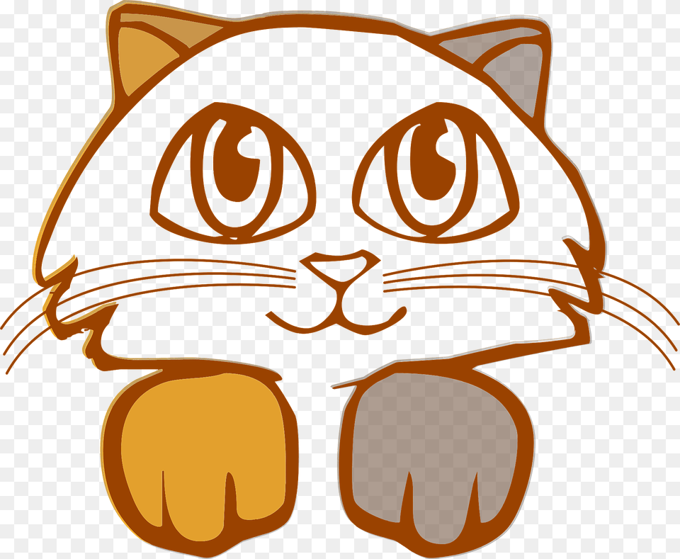 Cute Kitten Clipart Free Png Download