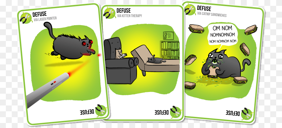 Cute Kitten Imploding Kittens New Cards, Book, Comics, Publication, Animal Free Png Download