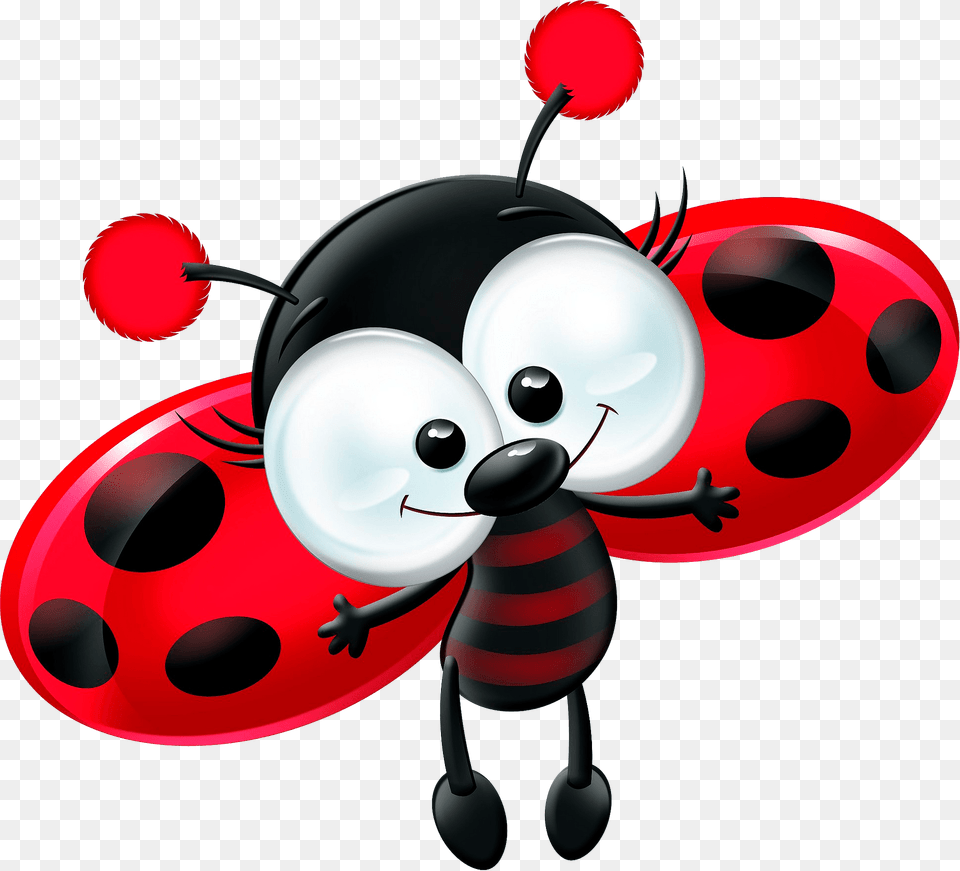 Cute Ladybug Clipart, Animal, Bee, Insect, Invertebrate Png