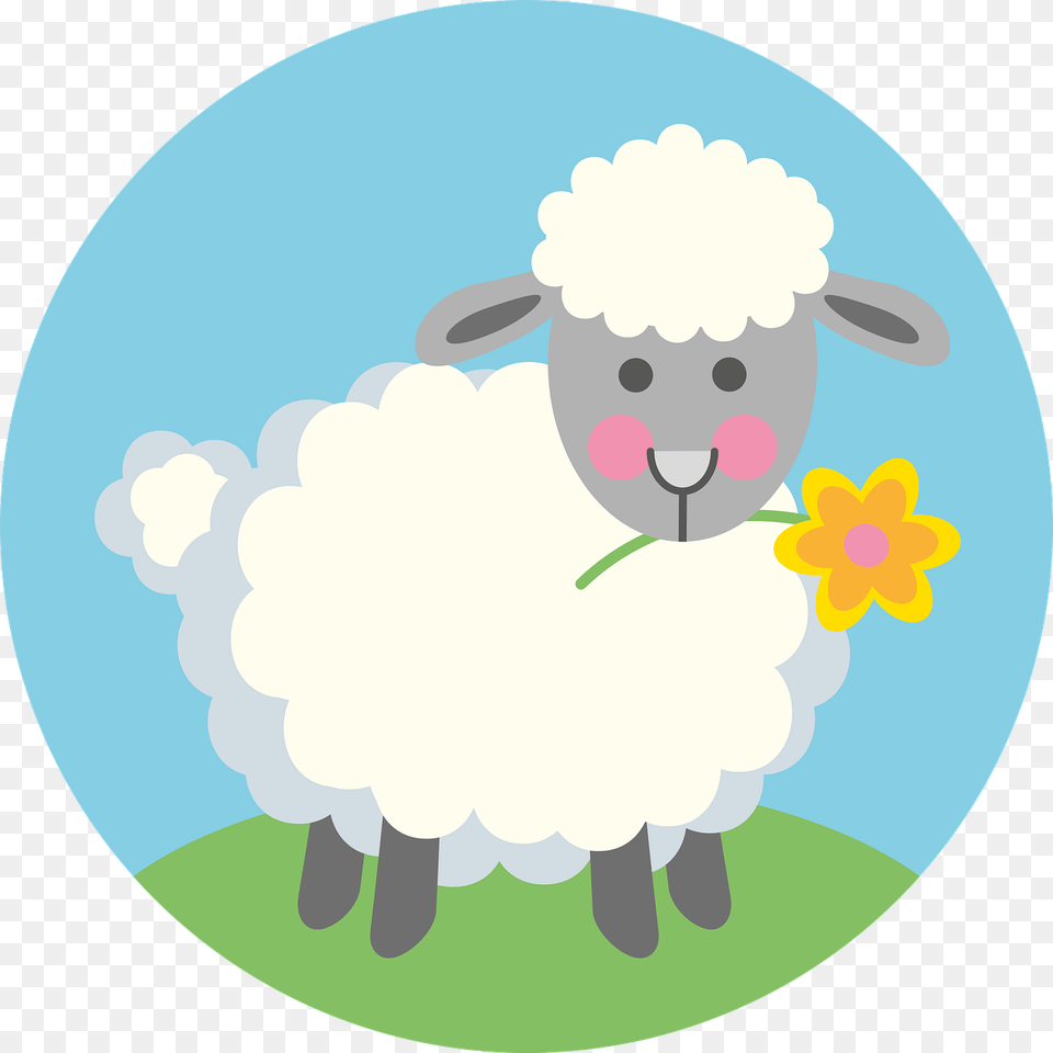 Cute Lamb Clipart, Livestock, Animal, Mammal, Face Png