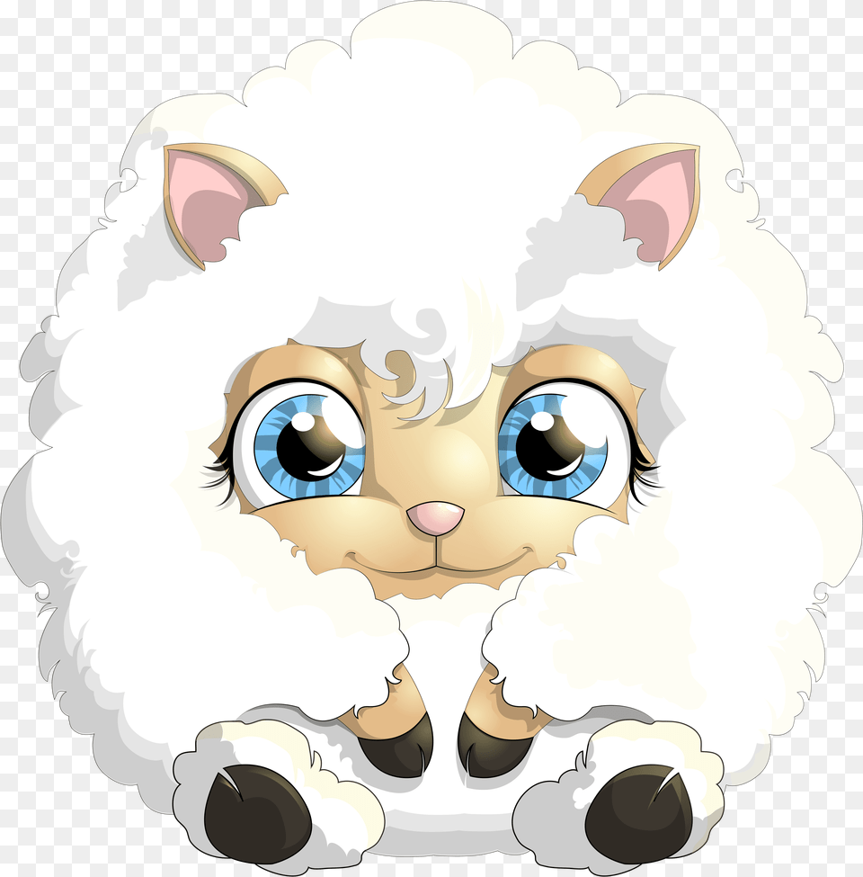 Cute Lamb Clipart Picture Lamb Cute, Animal, Art, Pet, Face Free Png