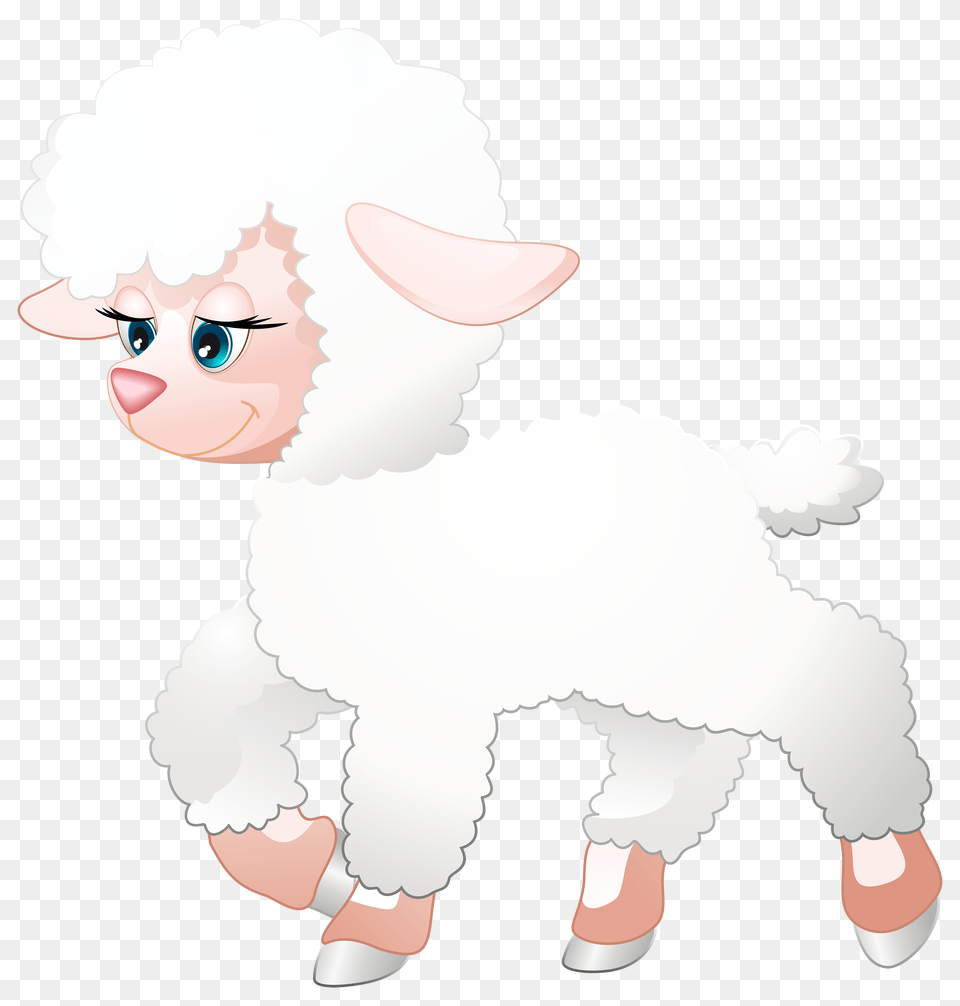 Cute Lamb Transparent Clip Art, Baby, Person, Face, Head Free Png Download