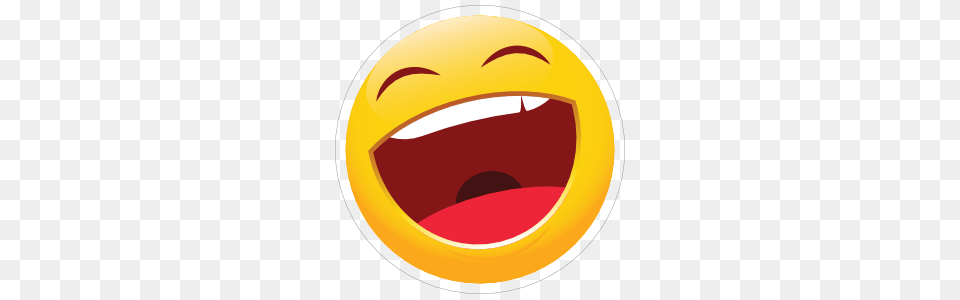Cute Laughing Emoji Sticker, Logo Png Image