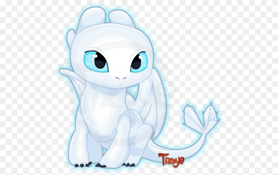 Cute Light Fury Dragon, Plush, Toy, Art Free Png