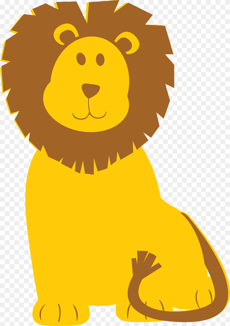 Cute Lion Clipart, Animal, Mammal, Wildlife, Fish Free Transparent Png