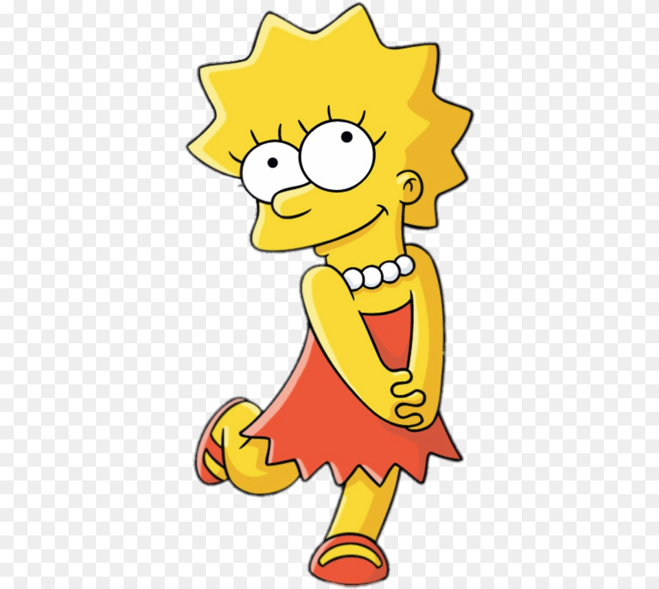 Cute Lisa Simpson Lisa Simpson Background, Baby, Person, Cartoon Png Image